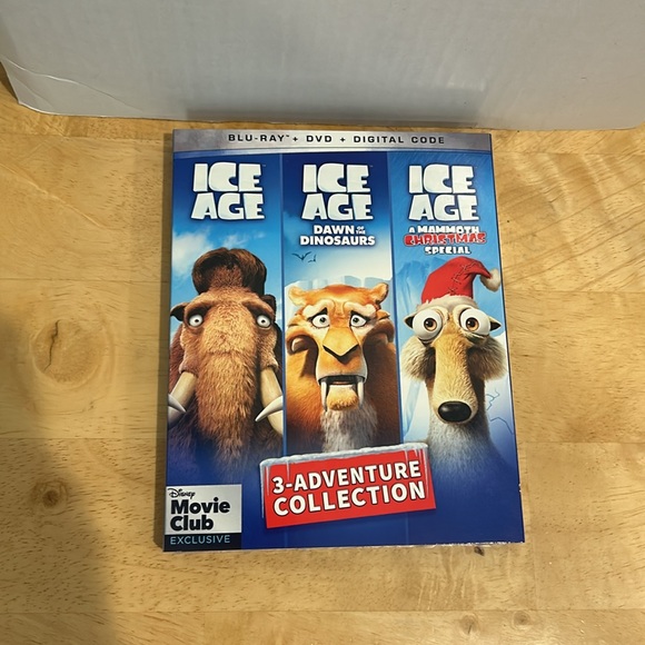 NEW Ice Age 3-Adventure Collection: Blu-ray DVD Digital Code  Disney Movie Club - Picture 12 of 12